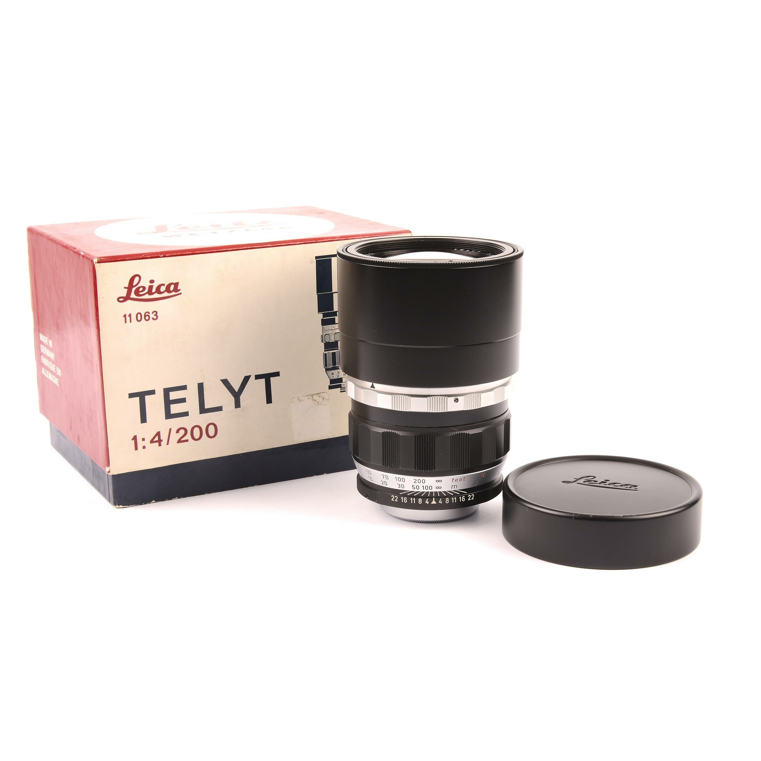 LEICA  Leitz Telyt F4 Visoflex 200mm 