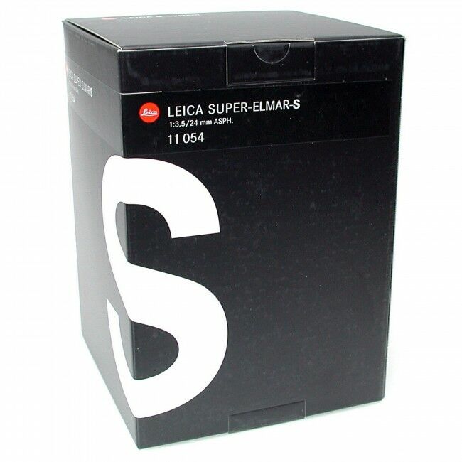 Leica 24mm f3.5 Super-Elmar-S ASPH + Box