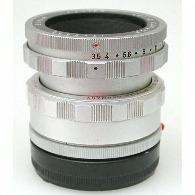 Leica 65mm f3.5 Elmar Chrome + 16464 Adapter