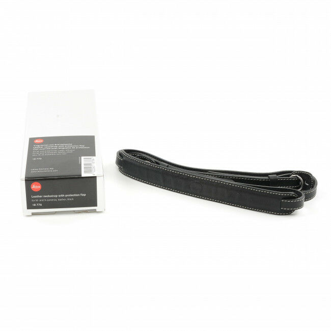 Leica Leather Neckstrap Black + Box