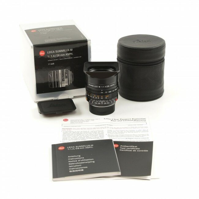 Leica 28mm f1.4 Summilux-M ASPH + Box