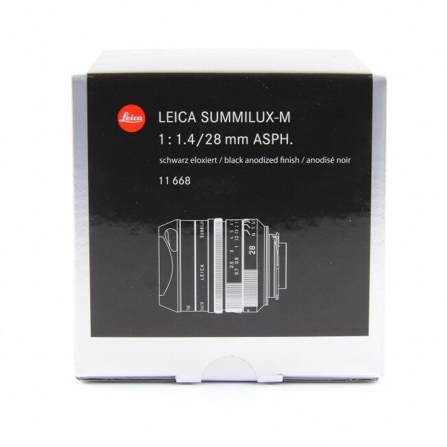 Leica 28mm F1.4 Summilux-M ASPH + Box