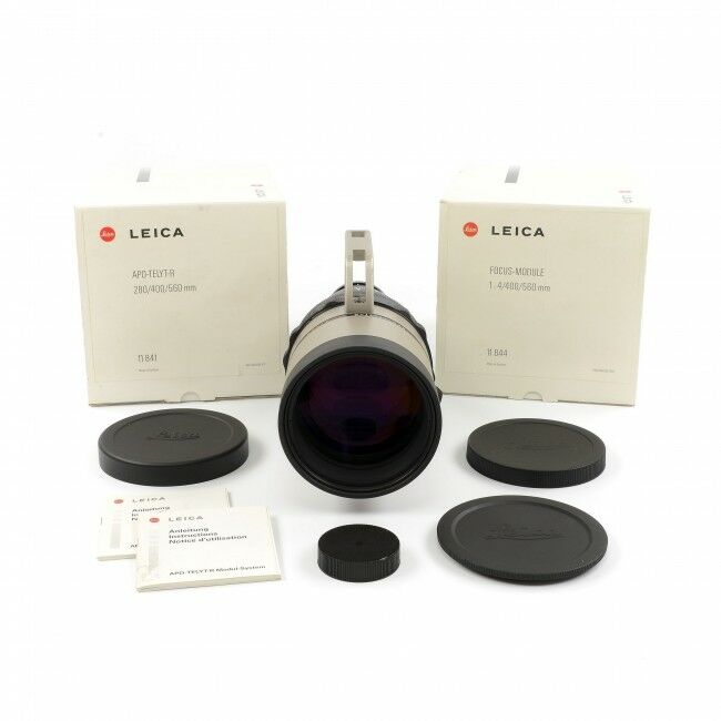 Leica 400mm f4 APO-Telyt-R Module Lens Set + Box