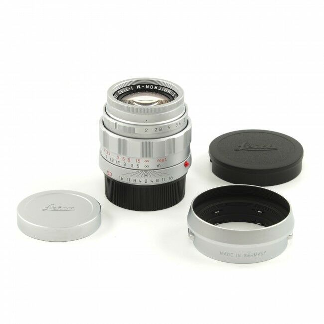 Leica 50mm f2 APO-Summicron-M ASPH LHSA Silver