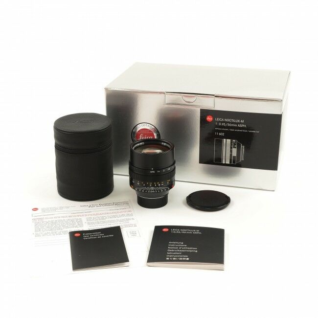 Leica 50mm f0.95 Noctilux-M ASPH + Box