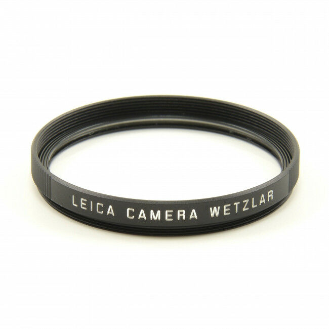 Leica E39 UVA II Filter Black
