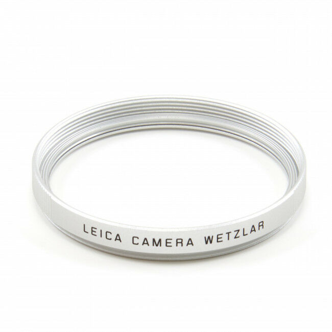 Leica E46 UVA II Filter Silver