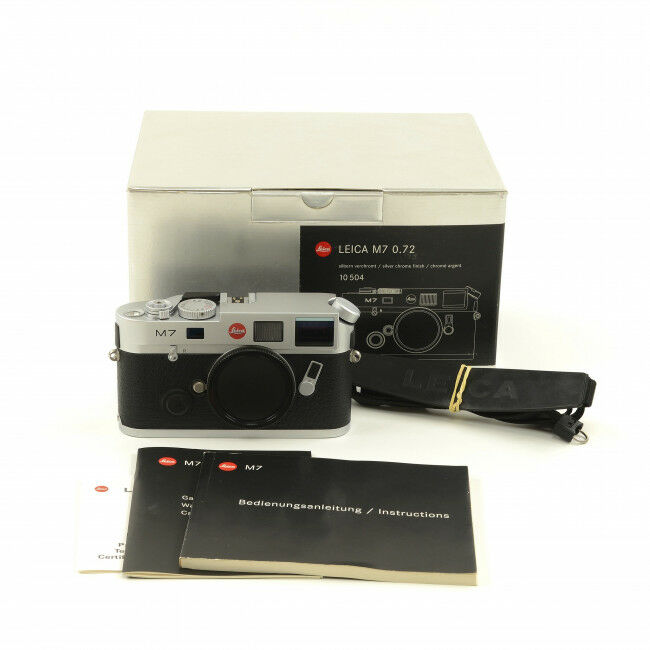 Leica M7 0.72 Silver + Box