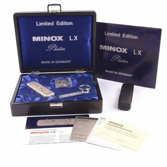 Minox LX Platin Limited Edition + Box