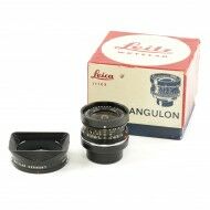 Leica 21mm f3.4 Super-Angulon Black + Box Also Fits M5 and CL