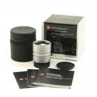 Leica 50mm f1.4 Summilux-M ASPH Silver 6-Bit + Box