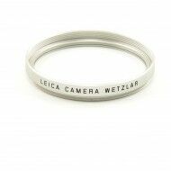 Leica E39 UVA II Filter Silver