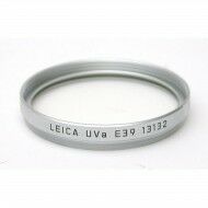 Leica E39 UVA Filter Silver