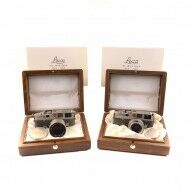 Leica M6 Platinum 150 Years Optik Set 35mm Summicron + 50mm Summilux + Box