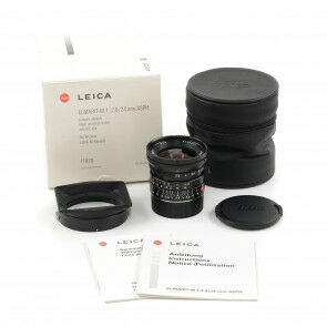 Leica 24mm f2.8 Elmarit-M ASPH Black + Box