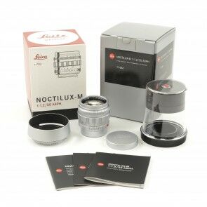 Leica 50mm f1.2 Noctilux-M ASPH Silver + Wrong Type Box With Matching Number!!!