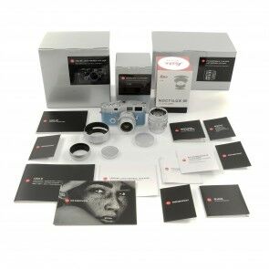Leica MP Leica Historica 1975-2020 Set + 50mm f1.2 Noctilux-M ASPH Silver Matching number + Box