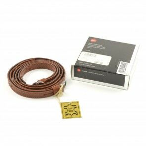 Leica Leather Carrying Strap Cognac + Box
